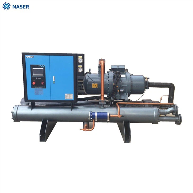 60TON Water Chilling Equipment Water Cooling Type Screw Chiller