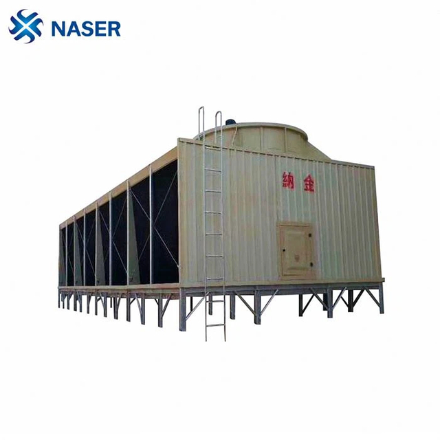 1000T FRP Square Building Water Cooling Tower For Plastic Chiller Machine