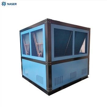 135KW Air Cooled Screw Compressor Type Industrial Cooling 40T Cooling Ton Water Chiller