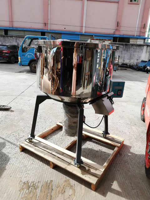 200KG Dry Color Master Batch Plastics Granules Plastic Color Mixer Vertical Mixing Machine for Homogeneous Mixture 