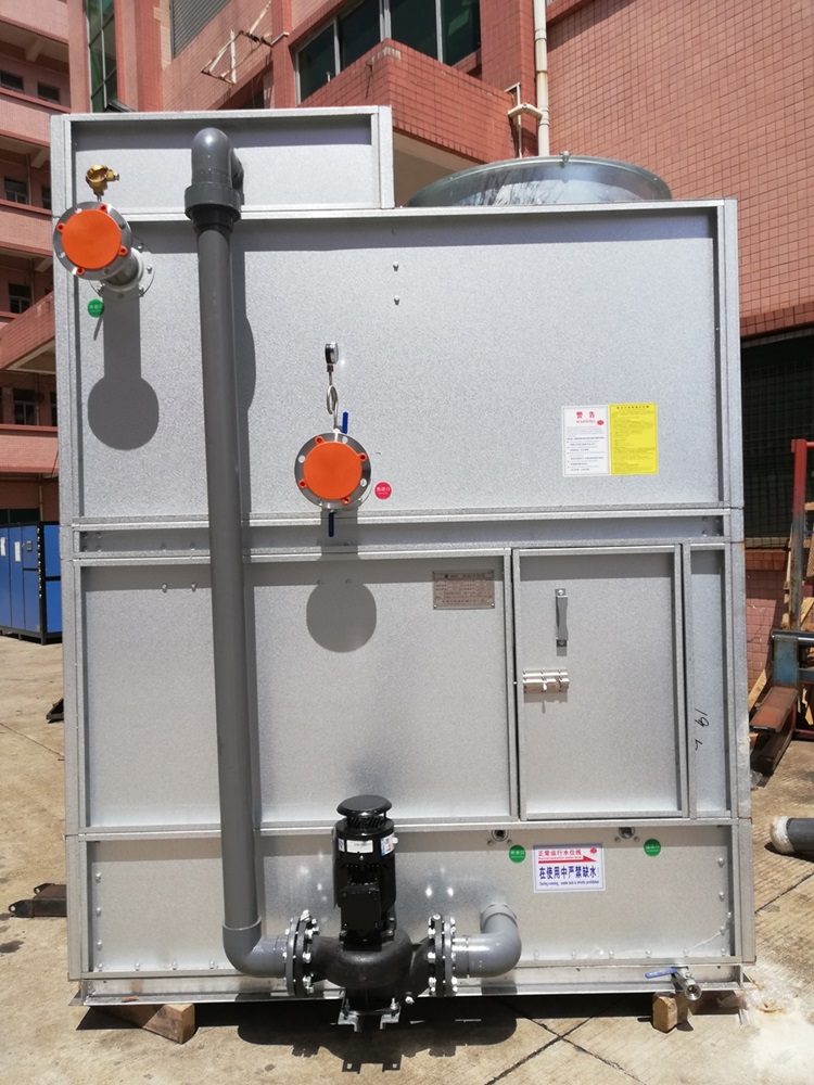 50m³/h Closed-Circuit Spray Cooling Tower Industrial Closed Water Tower Durable SS Material Closed Counter-flow Cooling Tower