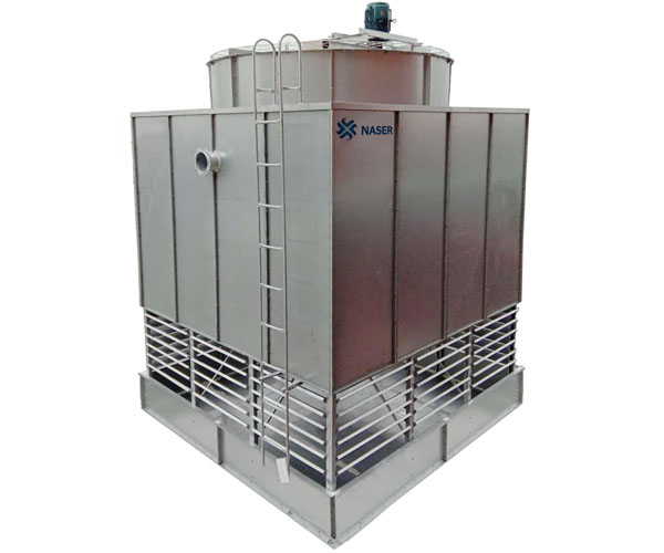 50m³/h Closed-Circuit Spray Cooling Tower Industrial Closed Water Tower Durable SS Material Closed Counter-flow Cooling Tower