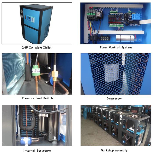 2 Ton Small Portable Air Cooled Water Chiller