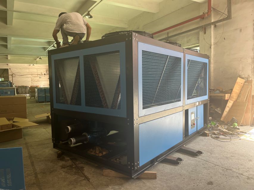 100HP Air cooled water chiller use for injection mold machine