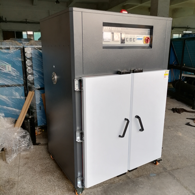 20 Trays Industrial Plastic Drying Cabinets Cabinet Dryer For Plastic Pellets Toner Powders Color Master Batch Drying